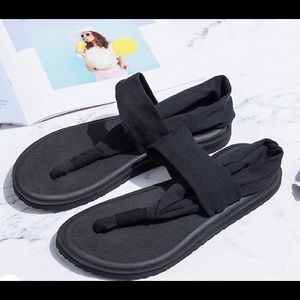 ✨✨Yoga/Sling Sandal 🤩🤩🤩Comfortable slip-on yoga mat material sandals